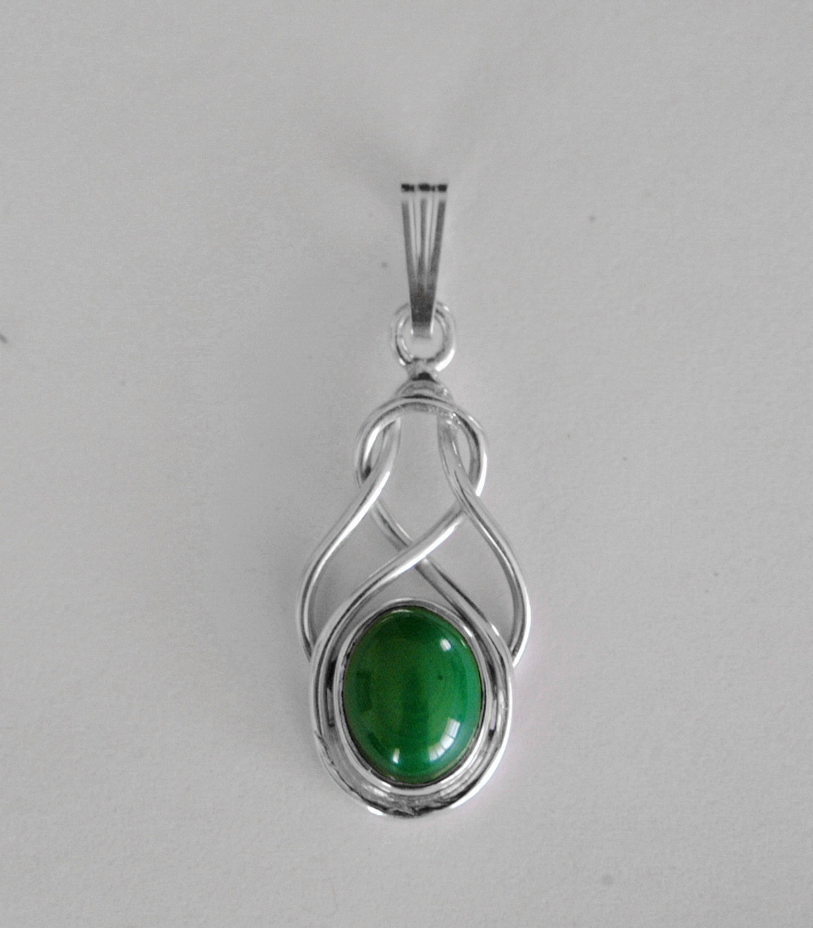 Silver & Stone Pendant